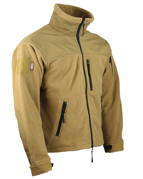 Kombat UK Defender Tactical Fleece-Coyote Tan