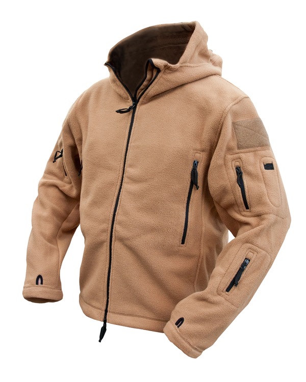 Kombat UK Recon Hoodie- Coyote Tan - Click Image to Close