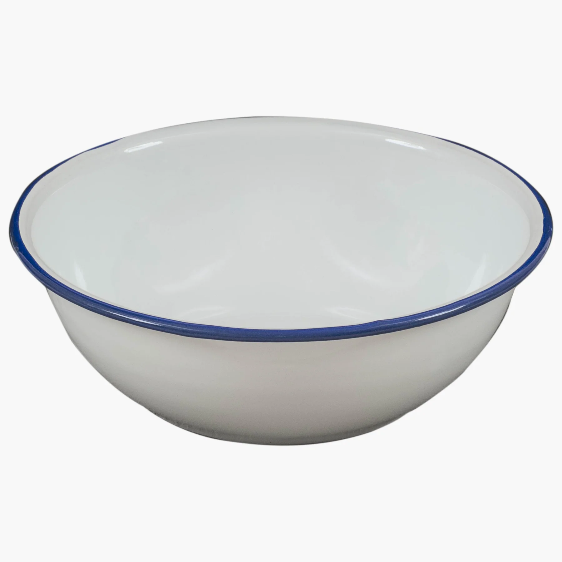 Enamel Vintage Camping Bowl - Click Image to Close