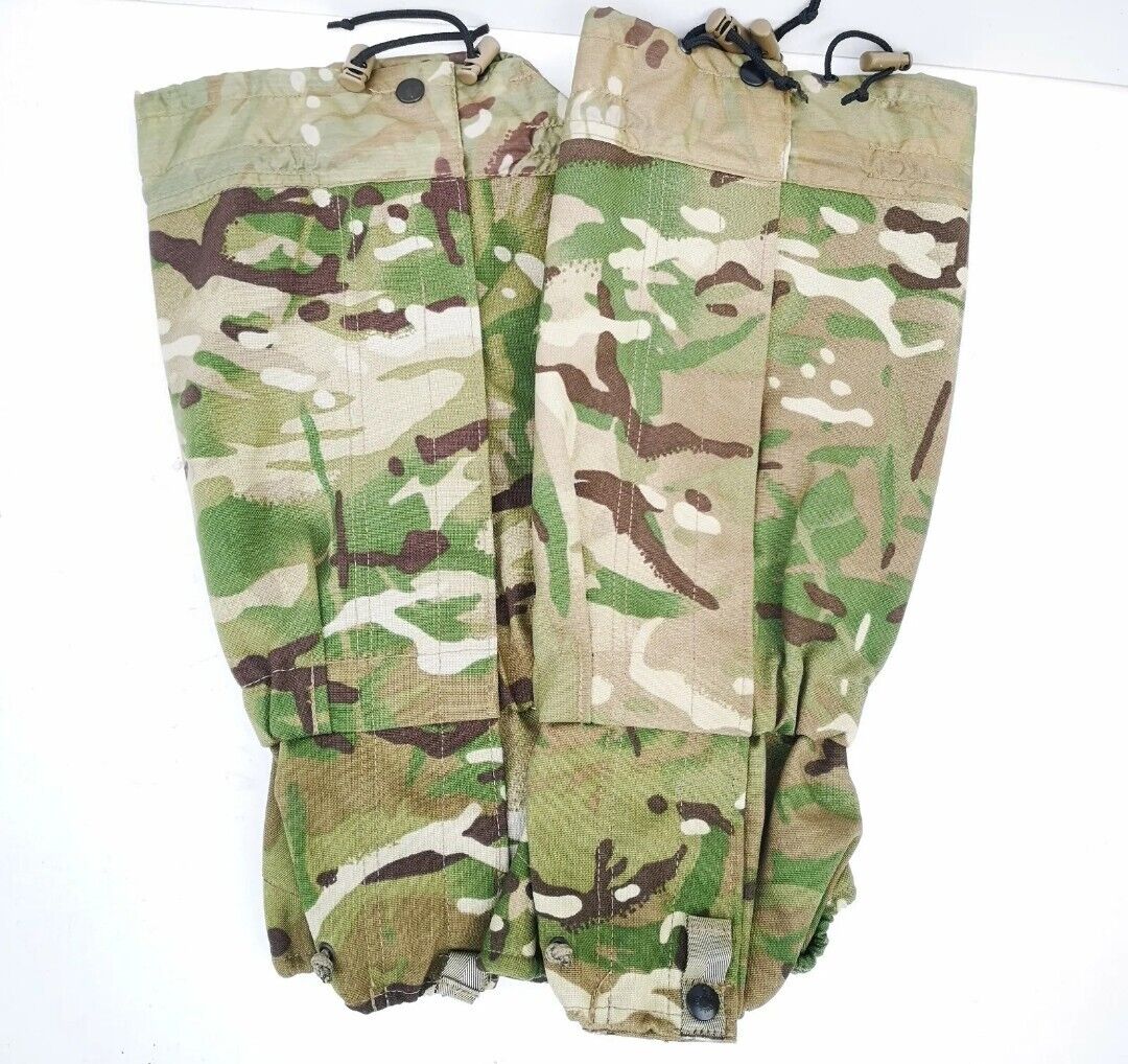 British Army Gaiters - MTP Camo - Click Image to Close