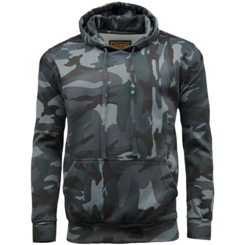 Camouflage Hoodie - Midnight - Click Image to Close