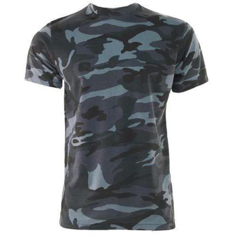 Camouflage T Shirt - Midnight