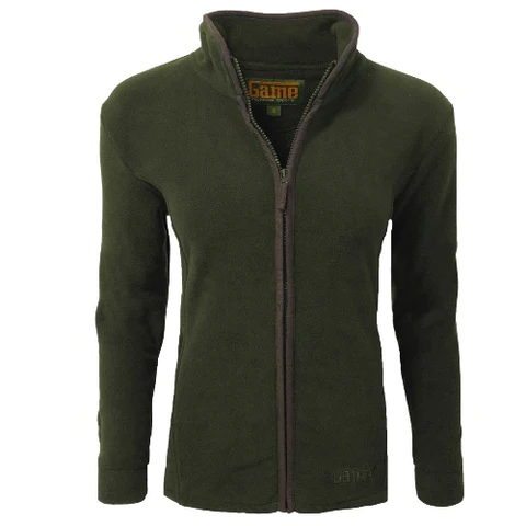 Ladies Penrith Country Fleece Jacket - Forest Green - Click Image to Close