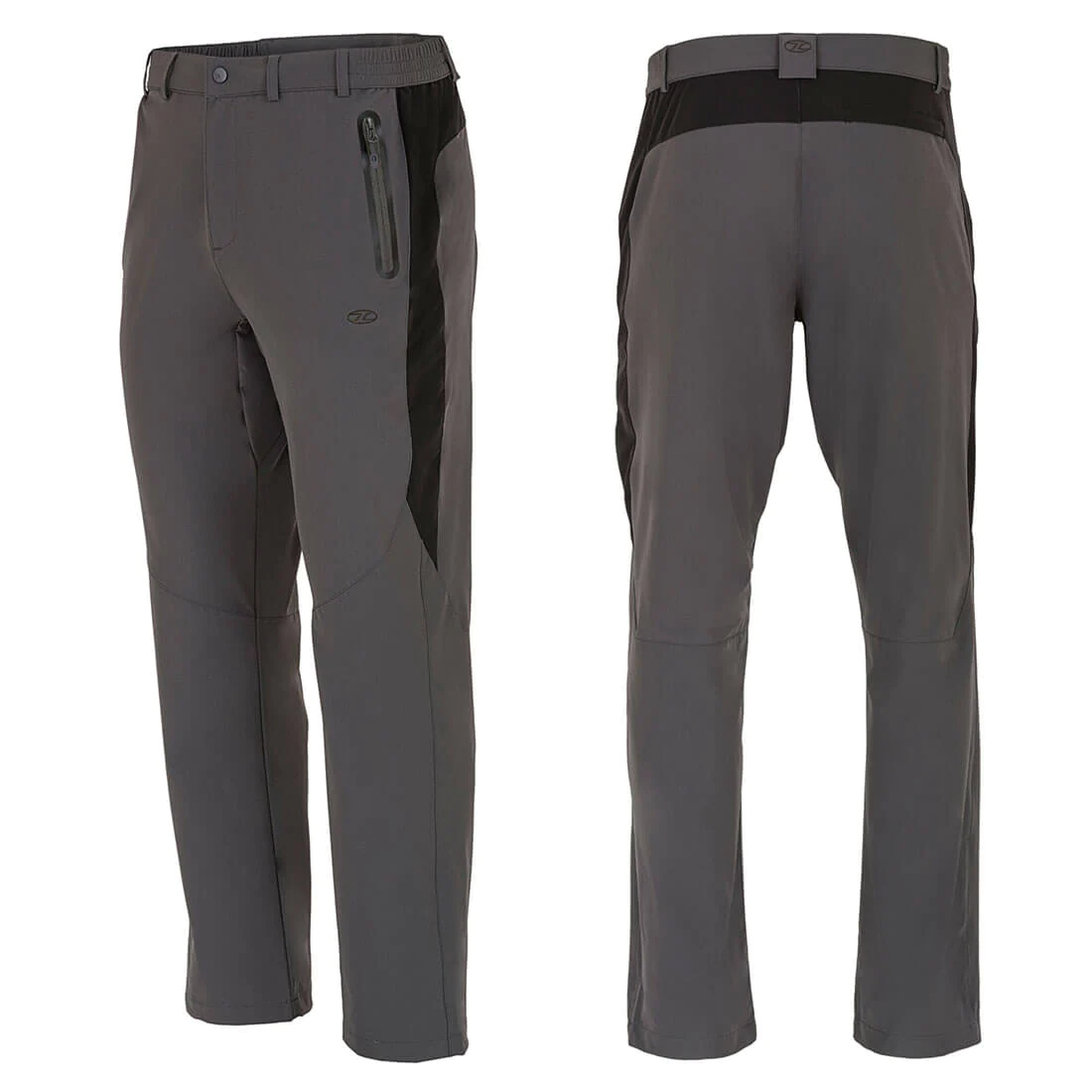 Highlander Ascent Munro Walking Trousers- Grey - Click Image to Close