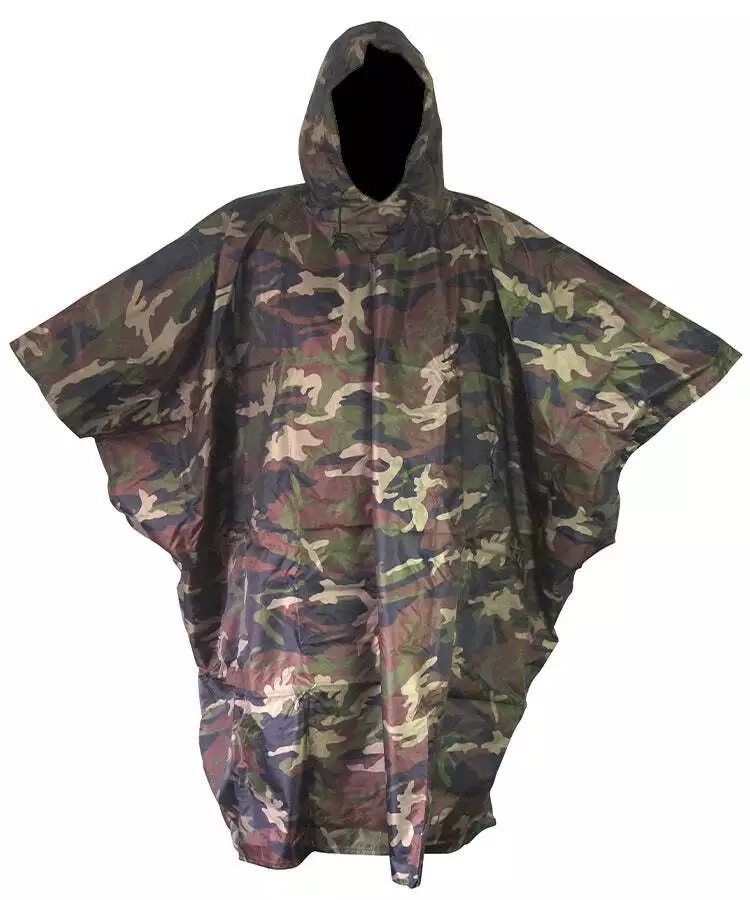 Ranger Poncho-Woodland